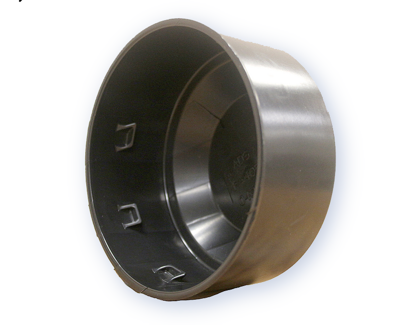ADS 4" Snap End Cap (40/BG)