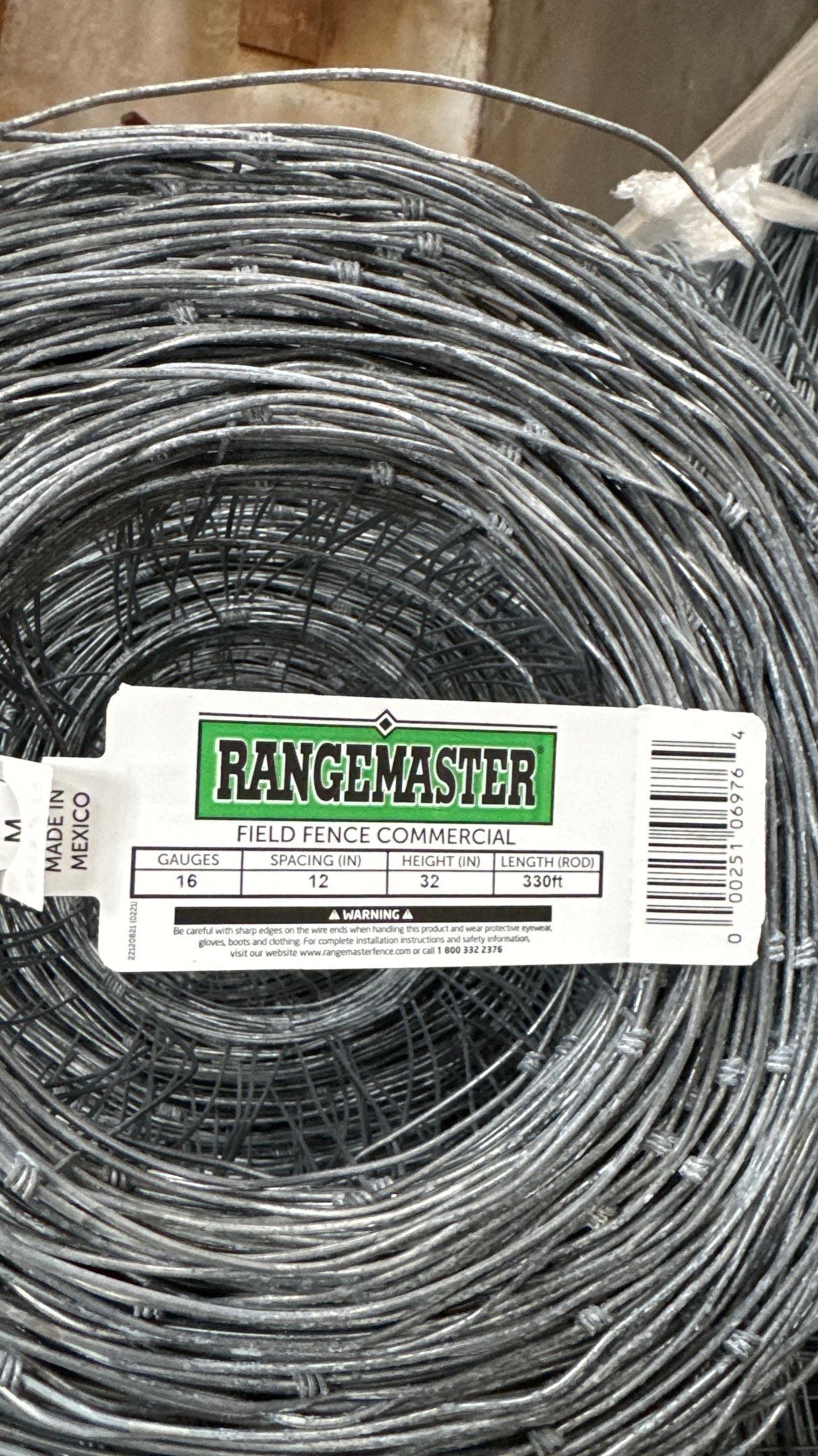 Wire 632 16 GA Code 6976 32" x 330&