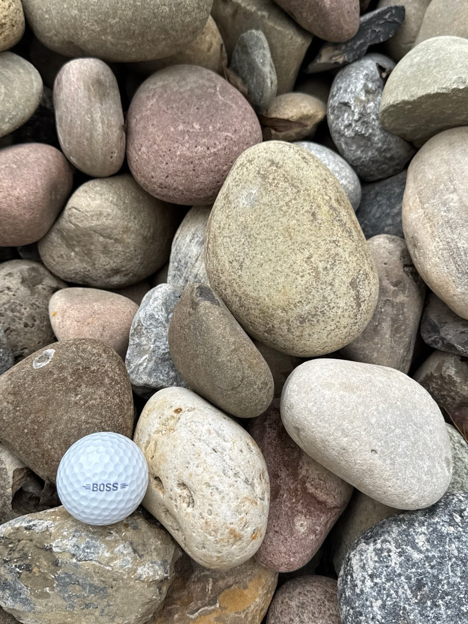 River Rock "New England" 2-4" Grey (by the pound)