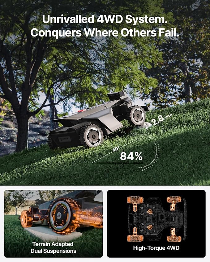 Navimow X450 Robotic Mower up to 1,5 acres