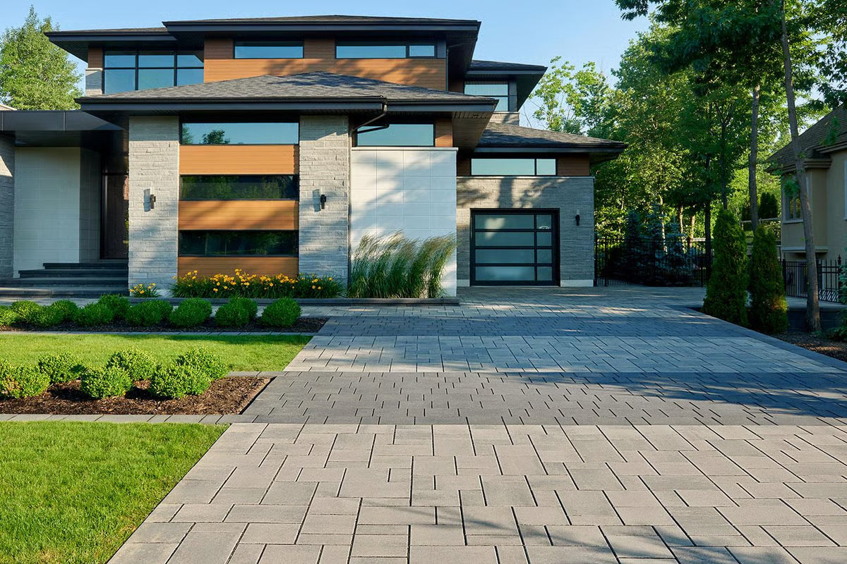 Techo Blu 80 Smooth | Champlain Grey | Sold by Layer or Pallet
