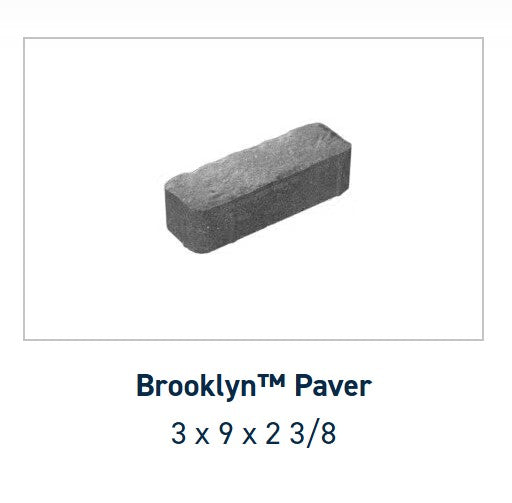 Belgard Brooklyn 3x9 Chocolate | Sold by Layer or Pallet