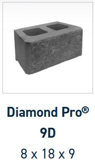 Belgard Diamond Pro 9D Retaining Wall | Timberline