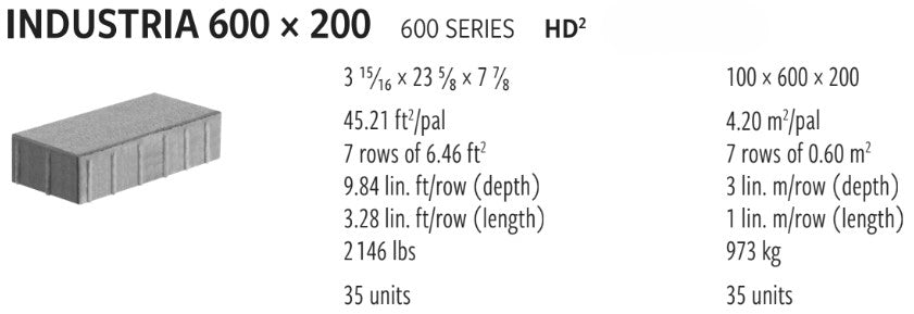 Techo Industria Smooth | Chestnut Brown | Sold by Layer or Pallet