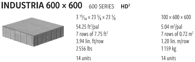 Techo Industria Smooth | Chestnut Brown | Sold by Layer or Pallet