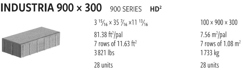 Techo Industria Smooth | Chestnut Brown | Sold by Layer or Pallet
