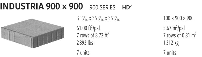 Techo Industria Smooth | Chestnut Brown | Sold by Layer or Pallet