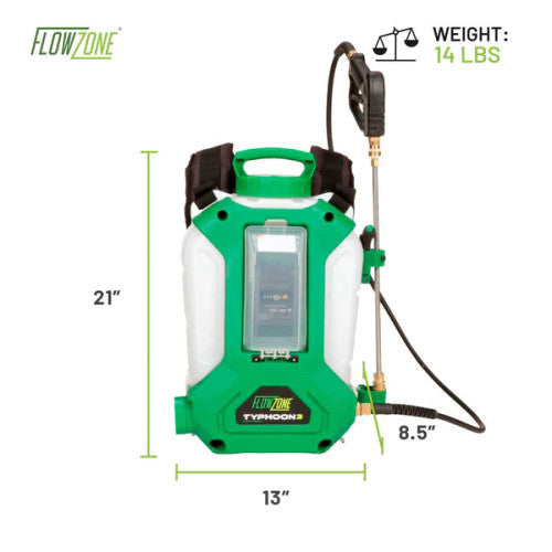 FLOWZONE Cyclone Li-Ion Backpack Sprayer