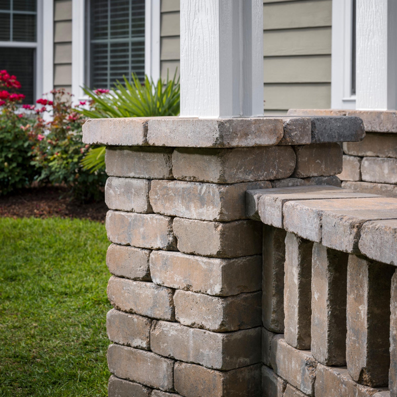 Belgard Weston Wall Colonial Blend Antique CAPS (EACH)