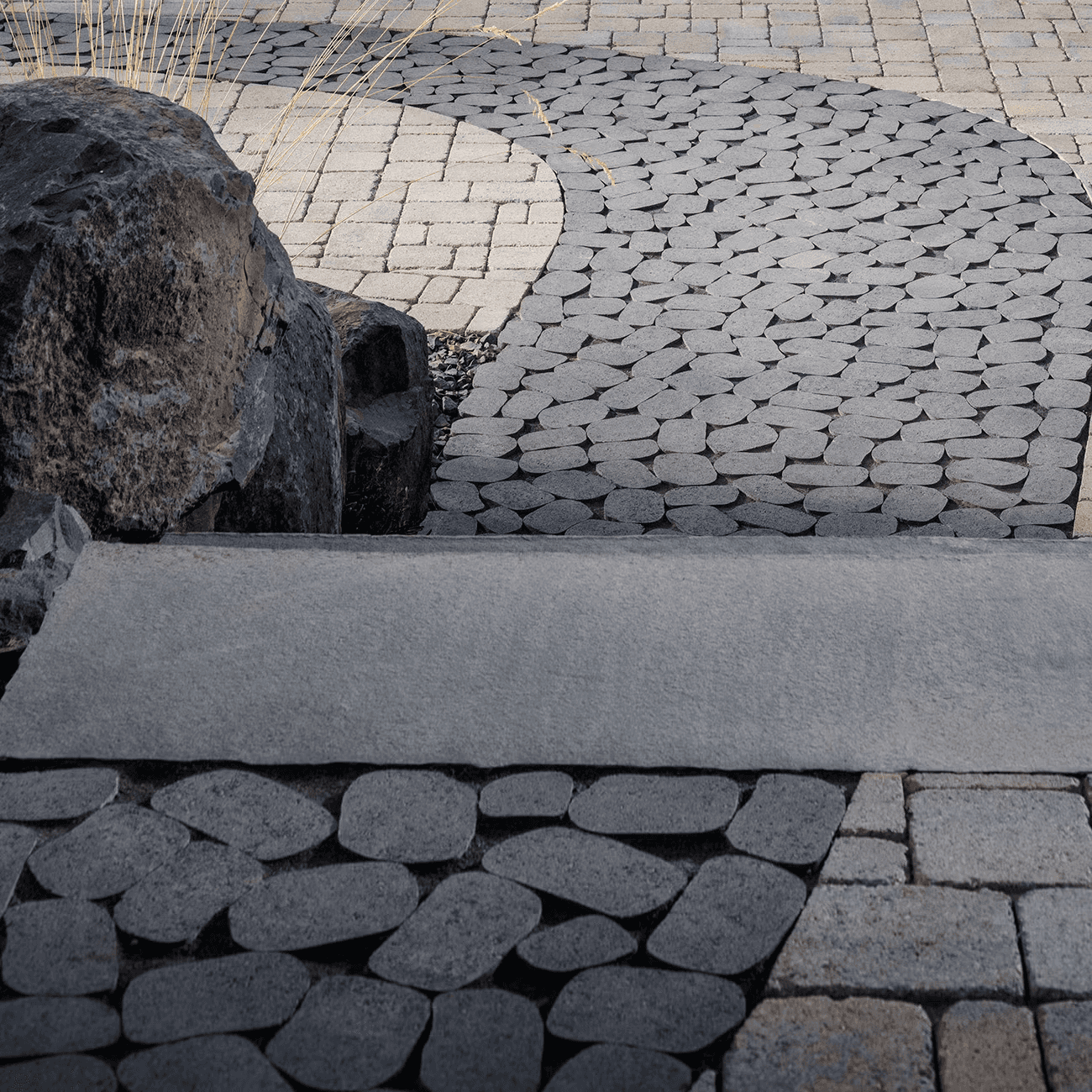 Belgard Belgian Cobble 60mm | Midnight