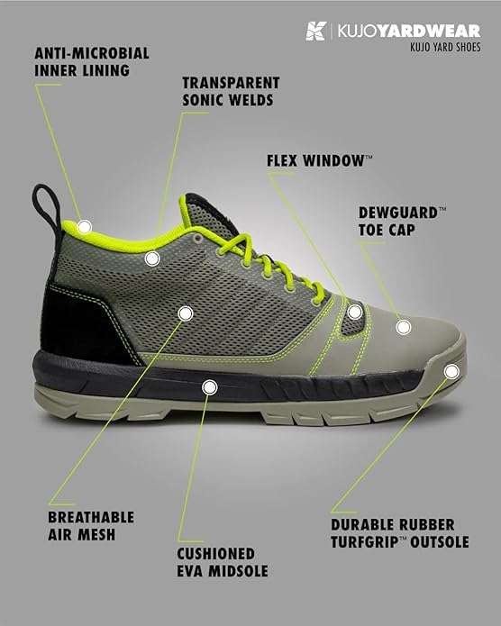 KUJO Yard Shoe | Grey-Green