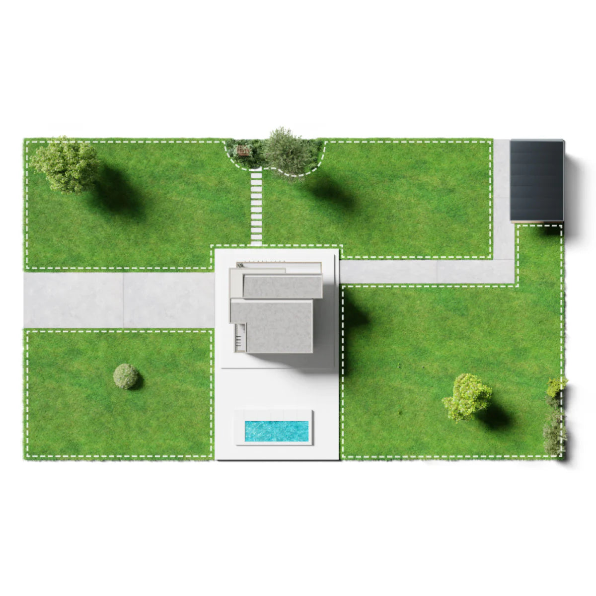 NAVIMOW H3000N-VF Robotic Mower up to 0.75 acres