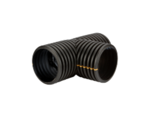 6" Straight Tee for Drainage Pipe