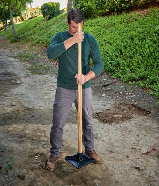 TAMP / 60" Tamp with 10" x 10" Plate