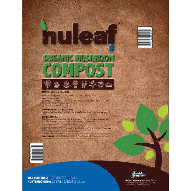 0.75-CU FT Organic Mushroom Compost