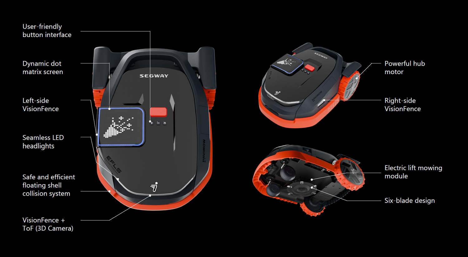 NAVIMOW X330 Robotic Mower up to 1.0 acre