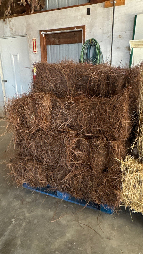 Pine Straw & Wheat Straw Delivery Wake Forest & Raleigh, NC | BOSS ...