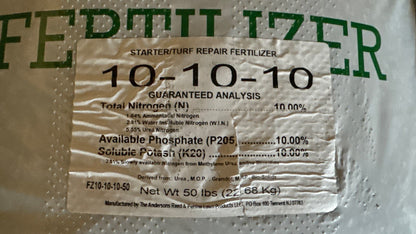 Fertilizer 10-10-10 Turf