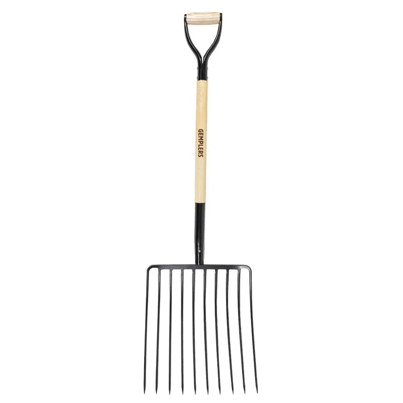 10-Tine Fork | Short Handle | Gemplers