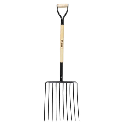 10-Tine Fork | Short Handle | Gemplers