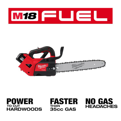 14&quot; TOP HANDLE CHAINSAW 2 BATT KIT