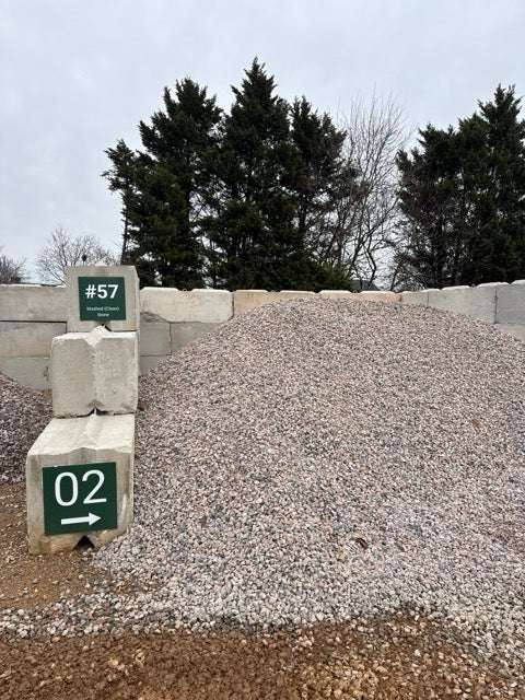 Clean Washed Stone Clean (Washed) Stone #57 | BOSS Boone One Stop Supply