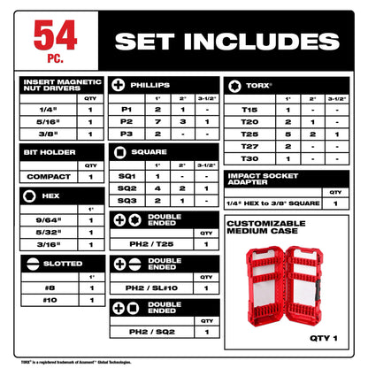 54PC IMPACT SET SHOCKWAVE