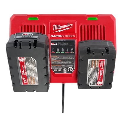 M18™ Dual Bay Simultaneous Rapid Charger - Milwaukee