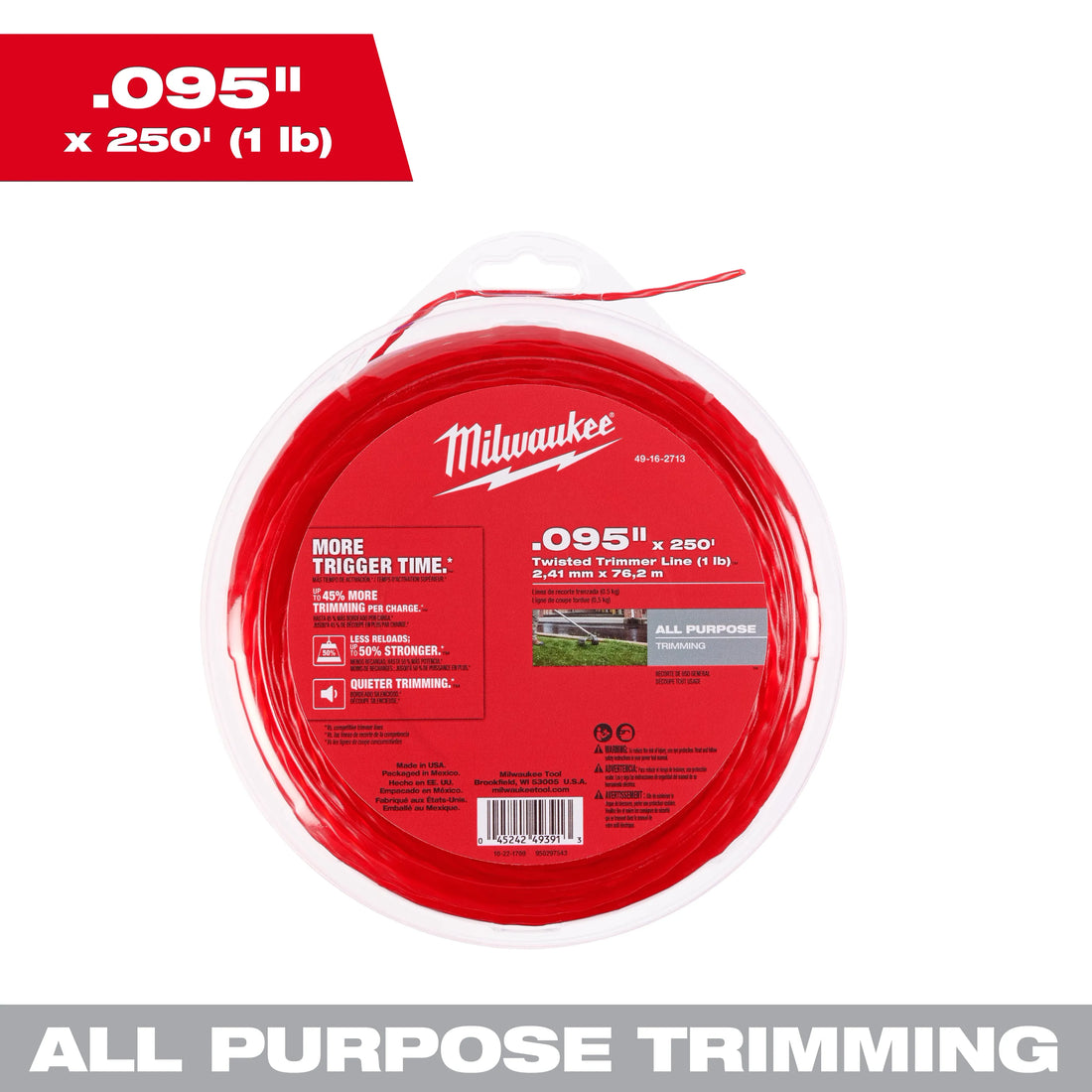 .095 x 250 TRIMMER LINE
