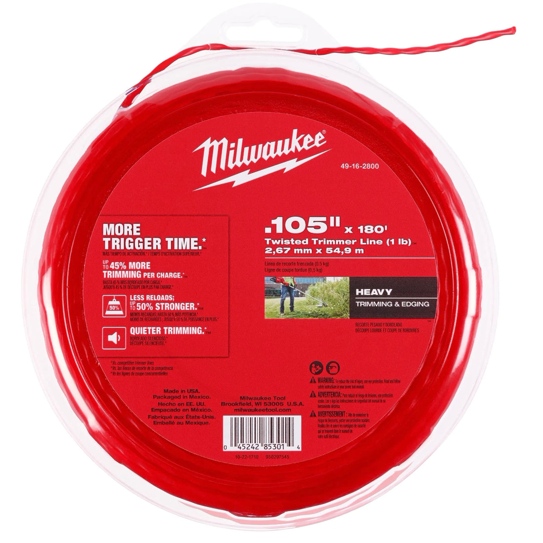 .105 x 180’ TRIMMER LINE