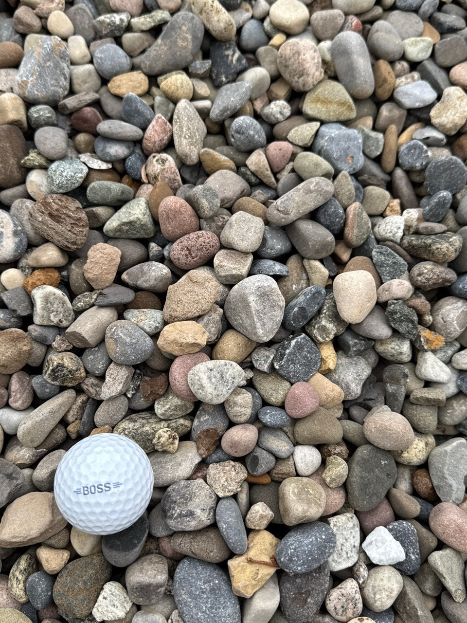 River Rock &quot;New England&quot; 3/4&quot; Grey (by the pound)