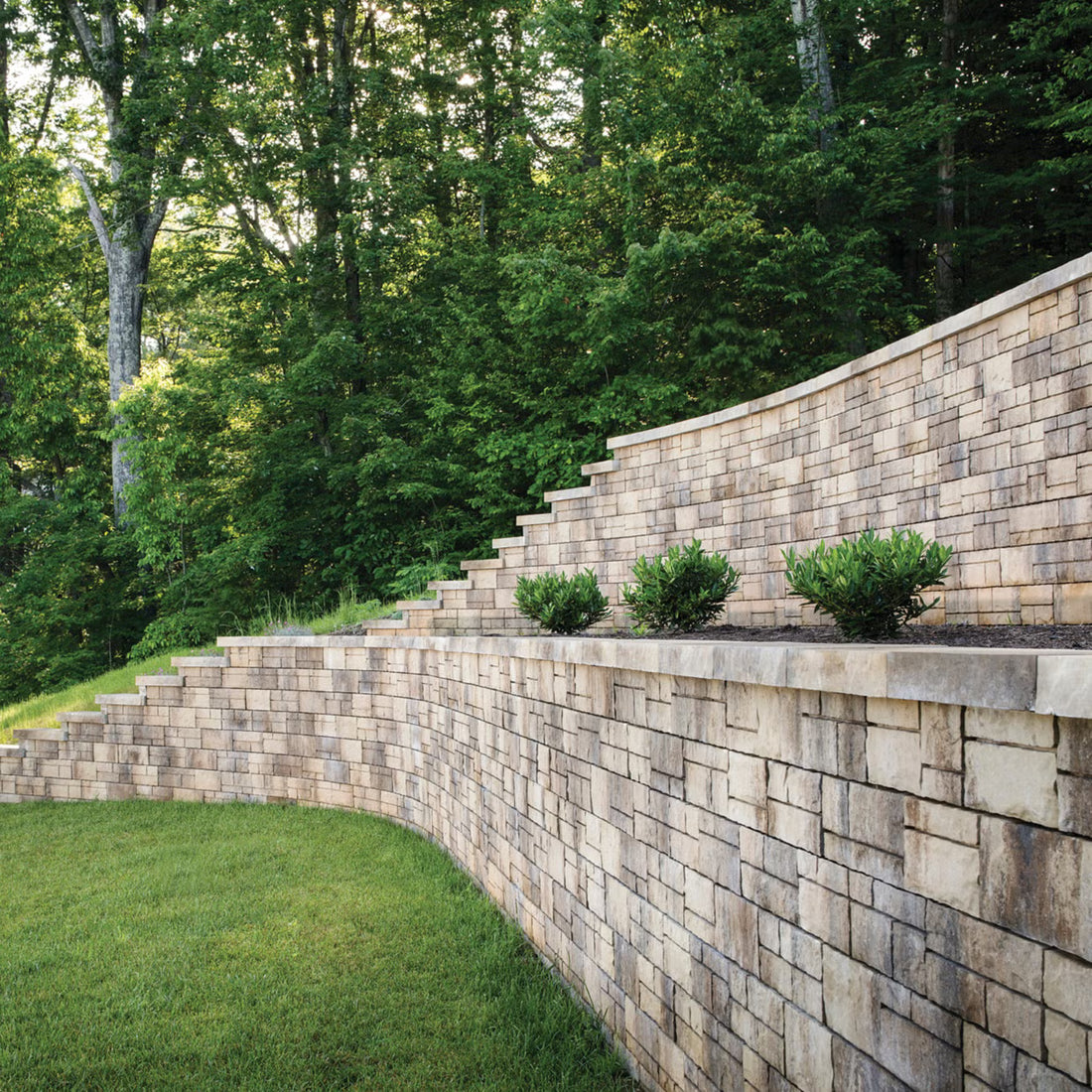 Belgard Ashlar Tandem Wall Column Unit | Scandina Gray | Sold by Layer or Pallet
