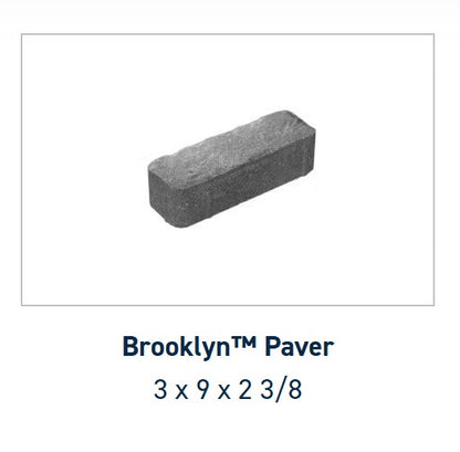 Belgard Brooklyn 3x9 Midnight | Sold by Layer or Pallet