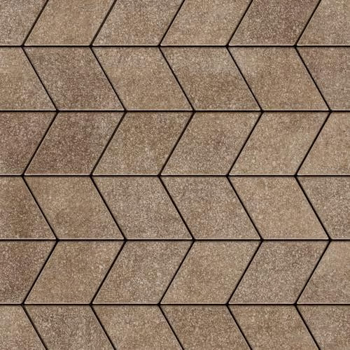 Techo Diamond Granitex | Chestnut Brown | Sold by Layer or Pallet