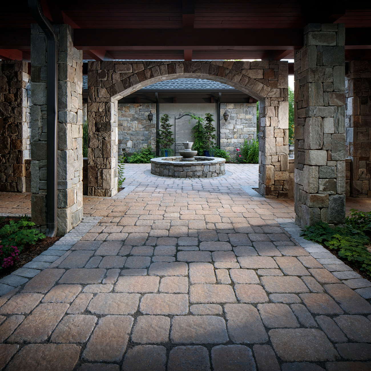 Belgard Mega Bergerac | Fossil | Sold by Pallet or Layer