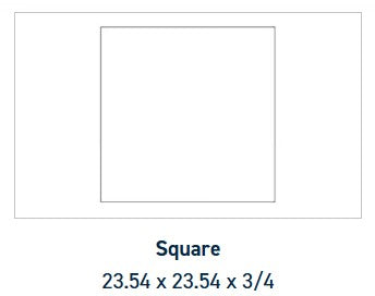 Belgard  Genoa 24x24 Blanco | Sold by Box or Pallet