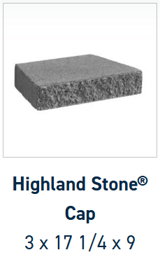 Belgard Highland Stone Cap | Oxford | Sold by Layer or Pallet