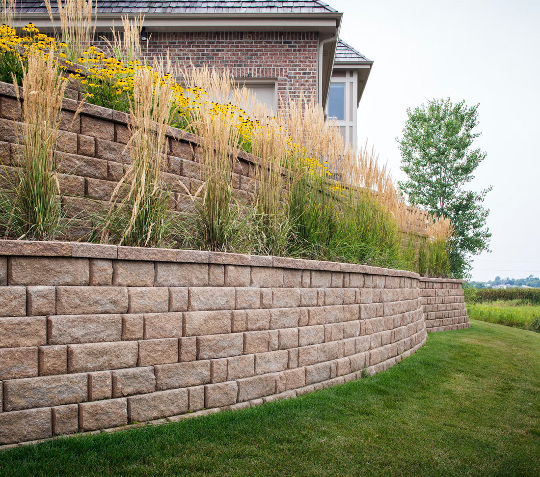 Belgard Highland Stone Retaining Wall | Sheffield | Sold by Layer or Pallet
