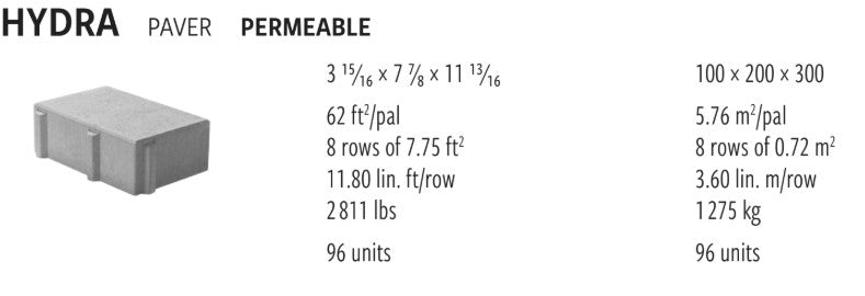 Techo Hydra | Onyx Black | Sold by Layer or Pallet