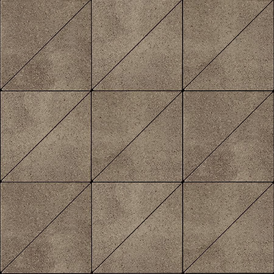 Techo Industria Triangle Polished | Chestnut Brown | Sold by Layer or Pallet