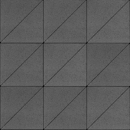 Techo Industria Triangle Polished | Onyx Black | Sold by Layer or Pallet