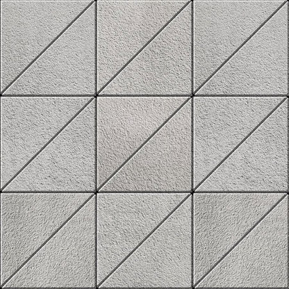 Techo Industria Triangle Granitex | Greyed Nickel | Sold by Layer or Pallet
