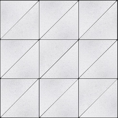 Techo Industria Triangle Smooth | Salt &amp; Pepper | Sold by Layer or Pallet