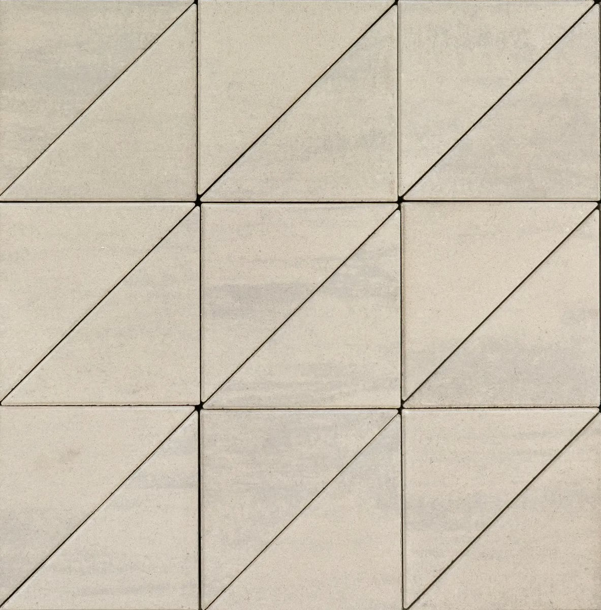 Techo Industria Triangle Smooth | Greyed Nickel | Sold by Layer or Pallet