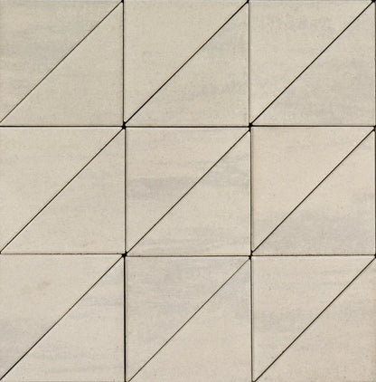 Techo Industria Triangle Smooth | Greyed Nickel | Sold by Layer or Pallet