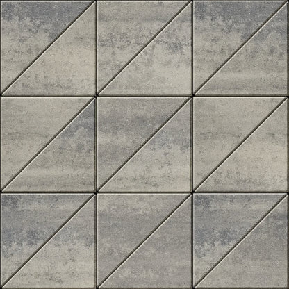 Techo Industria Triangle Smooth | Shale Grey | Sold by Layer or Pallet