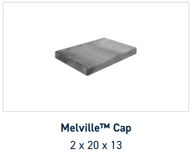 Belgard Melville Wall Cap | Hatteras | Sold by Layer or Pallet