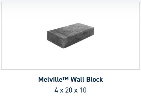 Belgard Melville Wall | Anthracite | Sold by Layer or Pallet