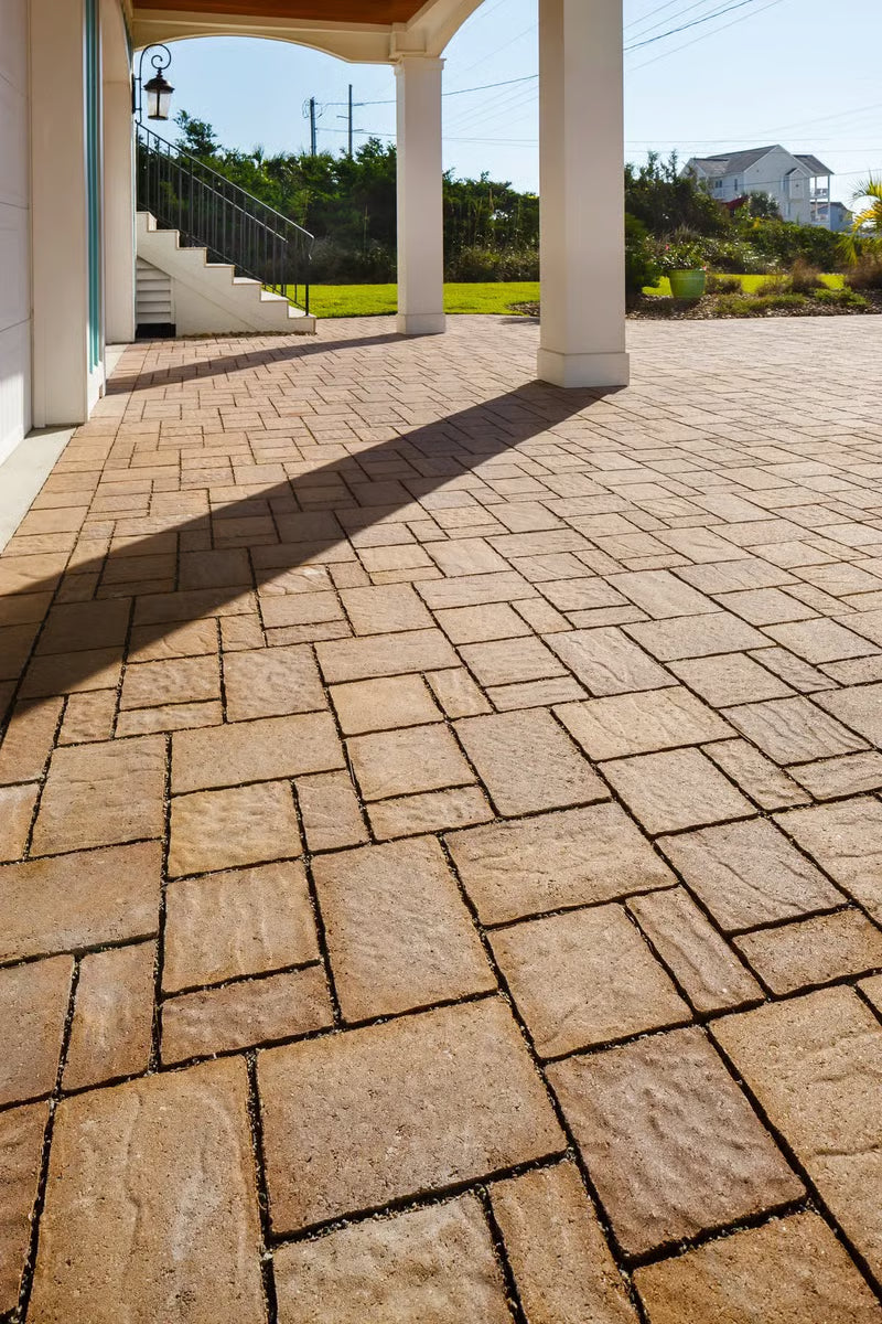 Random Rectangular Paving Light Tan Techo-Bloc Mista Random Paver – Chestnut Brown – BOSS