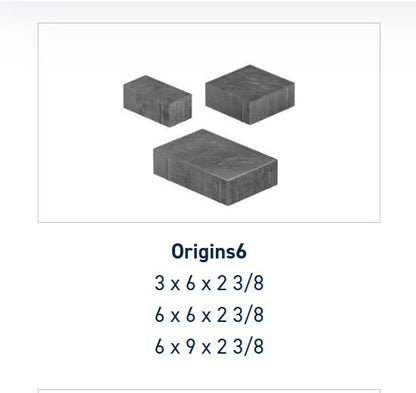 Belgard Origins 6 - 3 pc. Pamlico  | Sold by Layer or Pallet